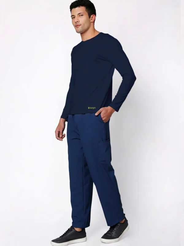 Supersoft Men's L/S (Navy) Underscrub