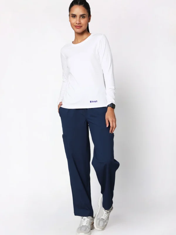 Supersoft Women's L/S (White) Underscrub
